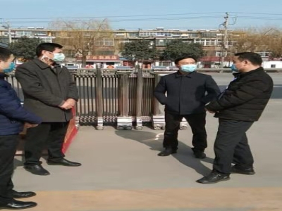 區委常委、副區長屈耀武一行蒞臨天意機械調研復工及疫情防控工作